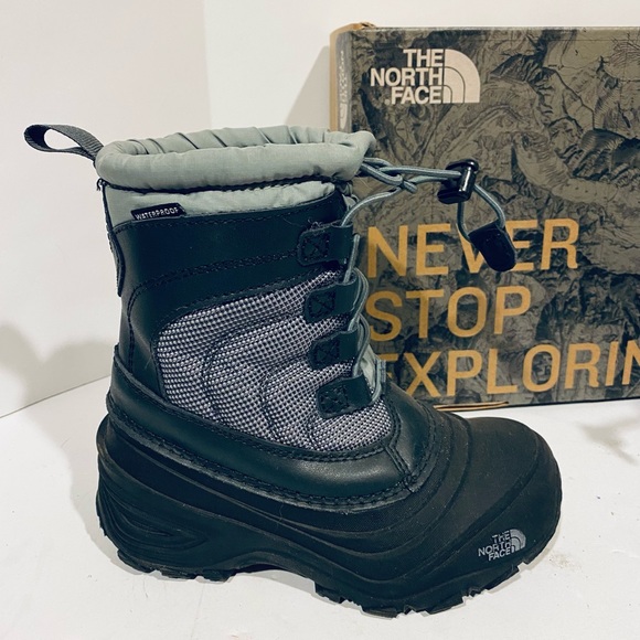 The North Face Other - The North Face Boys Girls Youth Toddler Winter Snow Boots Size 12c Like New
